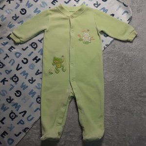 ❄️ 6m | babyboots | "Frog" Footies/Jumpsuit
